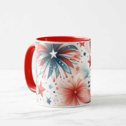 アメリカ祝 マグカップ (正面左)