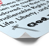 アメリカ神の祝福のポスター ポスター (角)