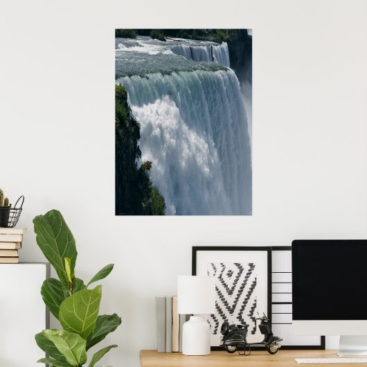 アメリカ秋ナイアガラ秋写真ポスター ポスター (ホームオフィス)