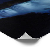 アメリカ秋ナイトパノラマ6x14 ポスター (角)