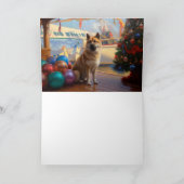 アメリカ秋田クリスマスクルーズ：ポーソウルホリデー カード (内部)