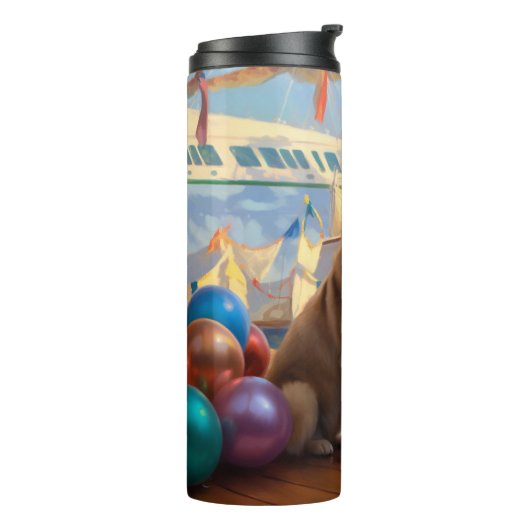 アメリカ秋田クリスマスクルーズ:ポーソウルホリデー タンブラー (回転左)