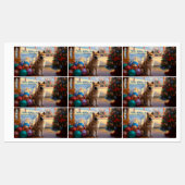 アメリカ秋田クリスマスクルーズ:ポーソウルホリデー ラベル (シート)