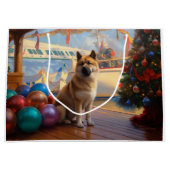 アメリカ秋田クリスマスクルーズ:ポーソウルホリデー ラージペーパーバッグ (正面)