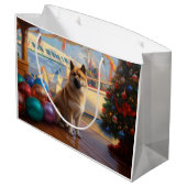 アメリカ秋田クリスマスクルーズ:ポーソウルホリデー ラージペーパーバッグ (裏面アングル)