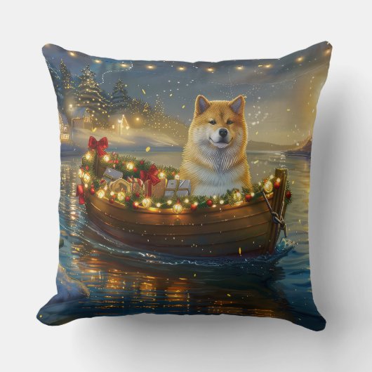 アメリカ秋田クリスマスフェスティバル航海 クッション (正面)