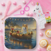 アメリカ秋田クリスマスフェスティバル航海 ペーパープレート (パーティー)