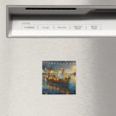 アメリカ秋田クリスマスフェスティバル航海 マグネット (インサイチュ (食洗機))