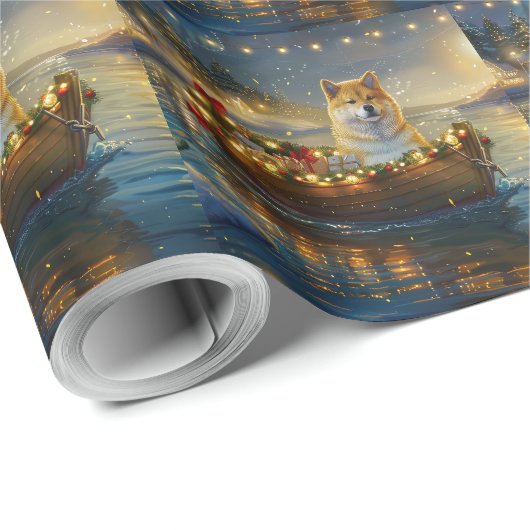 アメリカ秋田クリスマスフェスティバル航海 ラッピングペーパー (ロールコーナー)