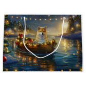 アメリカ秋田クリスマスフェスティバル航海 ラージペーパーバッグ (正面)