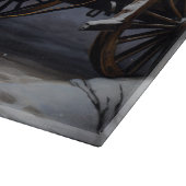 アメリカ秋田スノースイードライドクリスマスデコール カッティングボード (角)