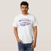アメリカ空冷式コルヴァードビーチ Tシャツ (正面フル)