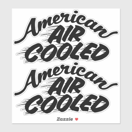 アメリカ空冷式コーバーレタリングビ澄んニル シール (シート)