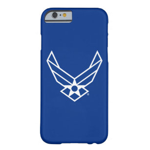 アメリカ空軍のロゴ-青 BARELY THERE iPhone 6 ケース