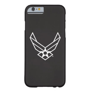 アメリカ空軍のロゴ-黒 BARELY THERE iPhone 6 ケース