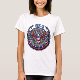 アメリカ空軍の妻の自慢 Tシャツ