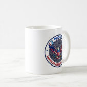 アメリカ空軍を誇りに思う兄弟へ コーヒーマグカップ (正面右)