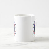 アメリカ空軍を誇りに思う兄弟へ コーヒーマグカップ (中央)