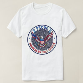 アメリカ空軍を誇りに思う兄弟へ Tシャツ