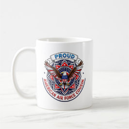 アメリカ空軍を誇りに思う従兄弟・従姉妹 コーヒーマグカップ