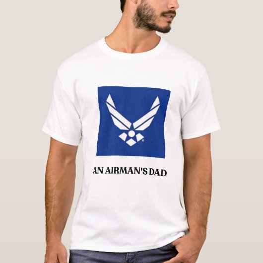 アメリカ空軍パイロットの父Tシャツ - Tシャツ (正面)