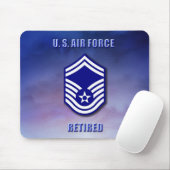 アメリカ空軍上級曹長 マウスパッド (マウス)
