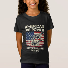 アメリカ空軍 フリーダムの守護者 レトロジェット Tシャツ