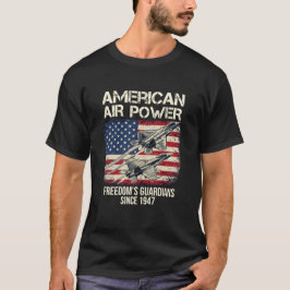 アメリカ空軍 フリーダムの守護者 ヴィンテージジェット Tシャツ