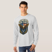 アメリカ空軍 Tシャツ (正面フル)