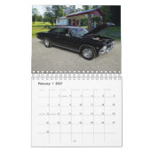 アメリカ筋肉車のカレンダー カレンダー (2月 2027)