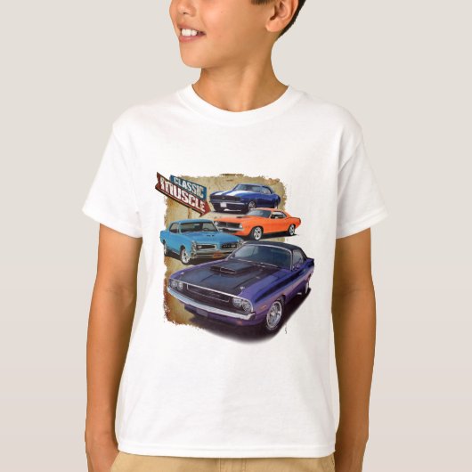 アメリカ筋肉車 Tシャツ (正面)