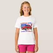 アメリカ筋肉車 Tシャツ (正面フル)