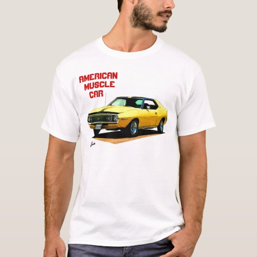アメリカ筋肉車 Tシャツ (正面)
