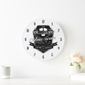 アメリカ筋肉Chevelle ラージ壁時計 (ホーム)