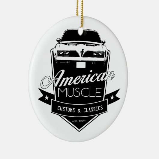 アメリカ筋肉Firebird セラミックオーナメント (右)