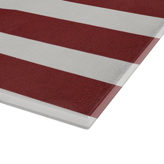 アメリカ米国の旗の愛国心が強い7月4日のカスタム カッティングボード (角)