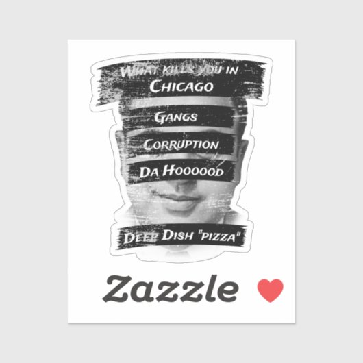 アメリカ米国愛国主義おもしろいシカゴ シール (シート)