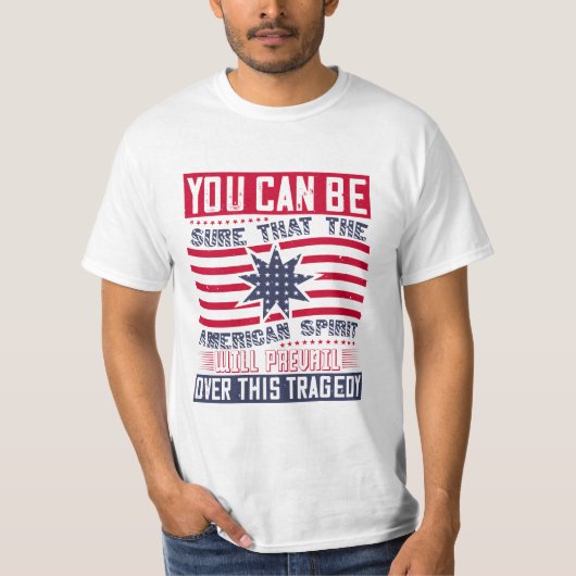 アメリカ精神は必ず Tシャツ (正面)