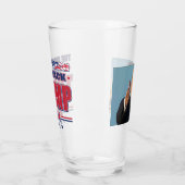 アメリカ素晴らしのカムバックトランプ2024 タンブラーグラス (左)