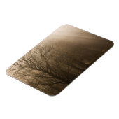 アメリカ素晴らしスモークマウンテンNPテネシーの木々 マグネット (左側)