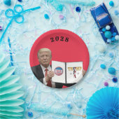 アメリカ素晴らしトランプ45 47 2024 ペーパープレート (パーティー)