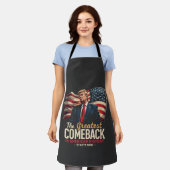 アメリカ素晴らし史のトランプでの復帰 エプロン (着用した状態)