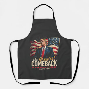 アメリカ素晴らし史のトランプでの復帰 エプロン
