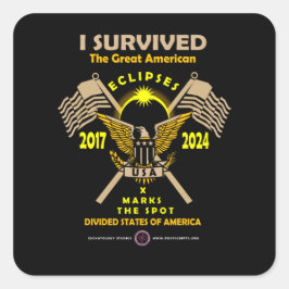 アメリカ素晴らし食 スクエアシール