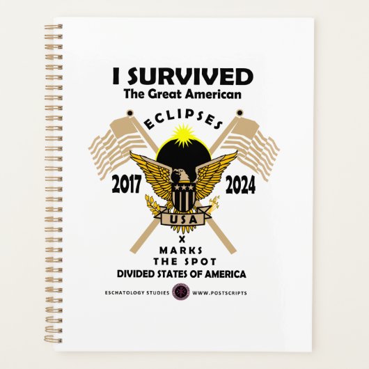 アメリカ素晴らし食 プランナー手帳 (正面)