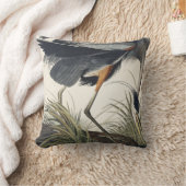 アメリカ素晴らし鳥のブルーヘロン クッション (ブランケット)