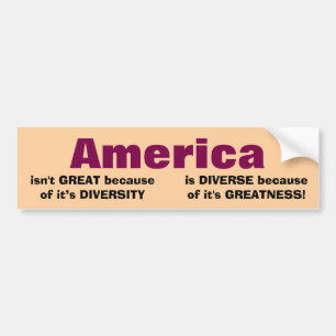 アメリカ素晴らし バンパーステッカー
