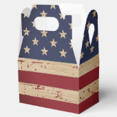 アメリカ素朴国旗の軍隊星とストライプ フェイバーボックス (オープン)