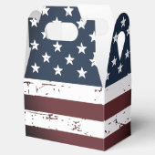 アメリカ素朴愛国国旗のスターストライプズ フェイバーボックス (オープン)