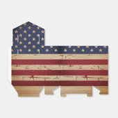 アメリカ素朴愛国国旗の軍隊スターストライプズ フェイバーボックス (折り畳みなし)